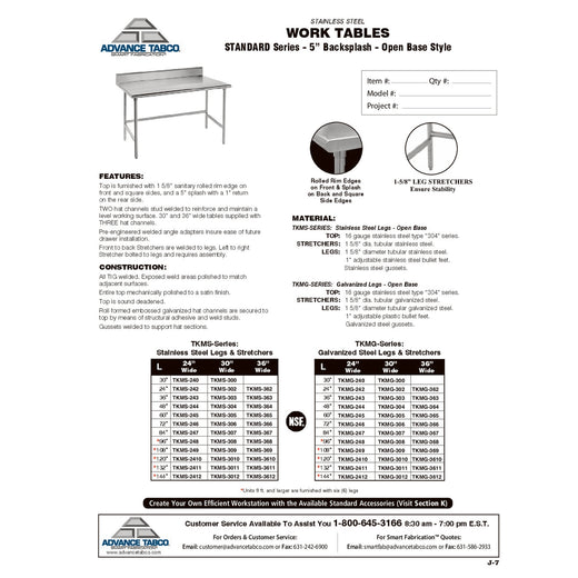 Spec Sheet