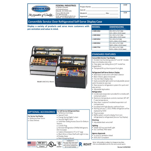 SSRC-5952 Spec Sheet