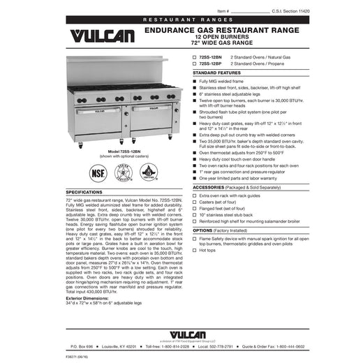 Spec Sheet