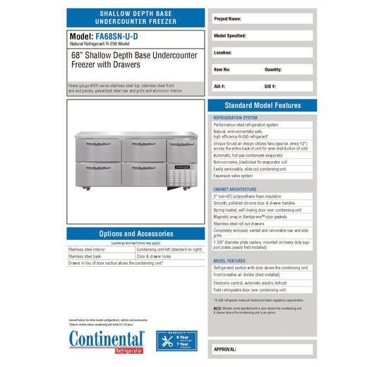 Spec Sheet