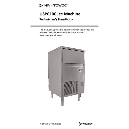 Manitowoc USP0100 Technician's Manual
