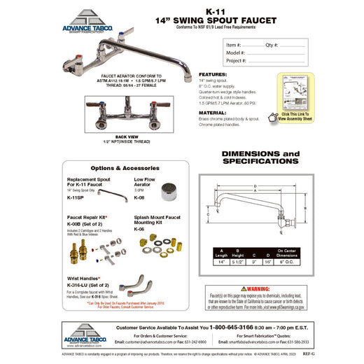 Spec Sheet