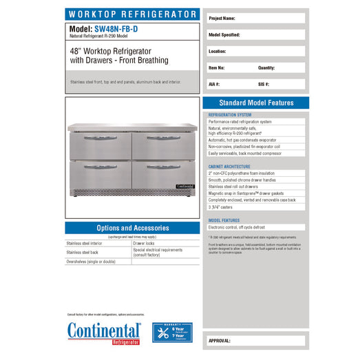 Spec Sheet