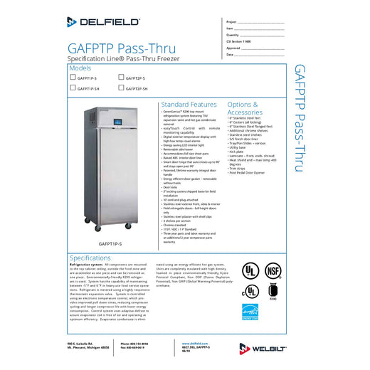 Spec Sheet