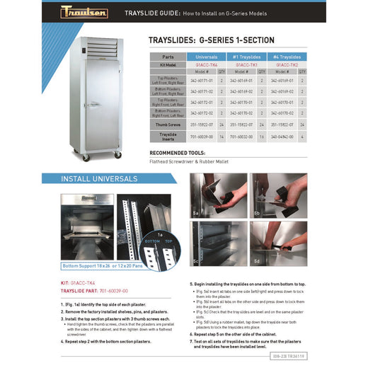 Trayslide Installation