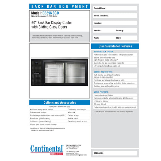 Spec Sheet