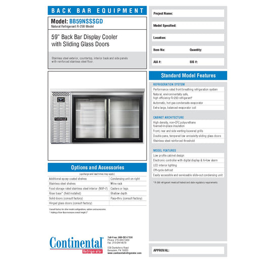 Spec Sheet