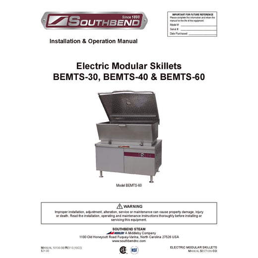 Installation & Operation Manual