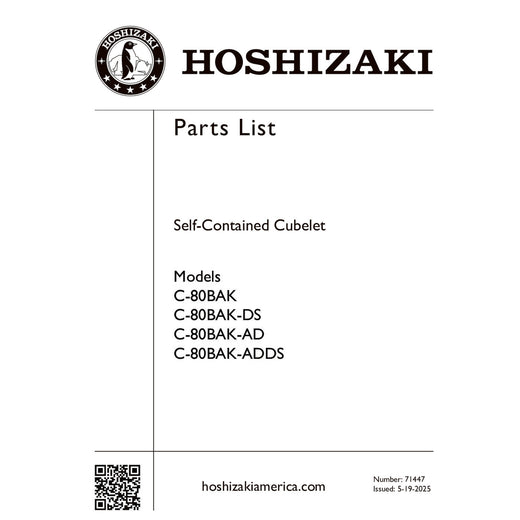C-80BAK parts list