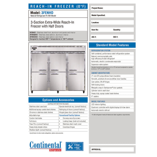 Spec Sheet