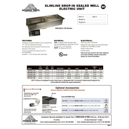 Spec Sheet