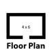 Norlake FT46-X Fast Trak 4' x 6' x 6' 7" Indoor Walk-In Cooler (Box Only)