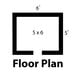 Norlake FT56-X Fast Trak 5' x 6' x 6' 7" Indoor Walk-In Cooler (Box Only)
