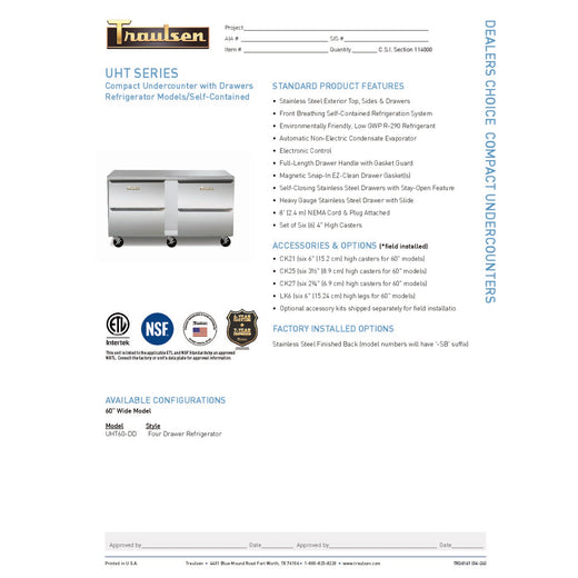 Spec Sheet