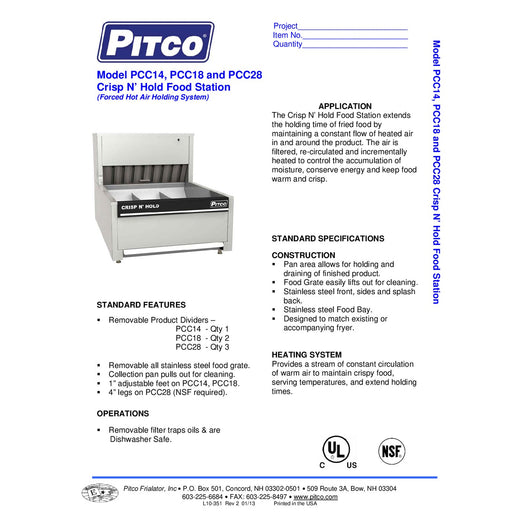 Spec Sheet