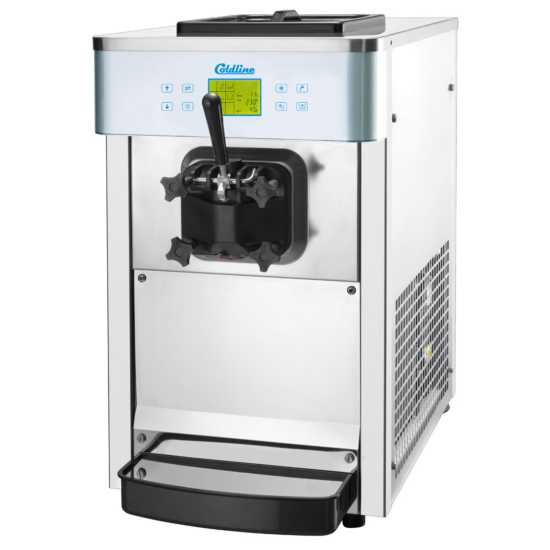 Coldline NEO-C1 Countertop Soft Serve Ice Cream Machine with 1 Hopper