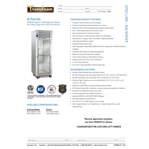Spec Sheet