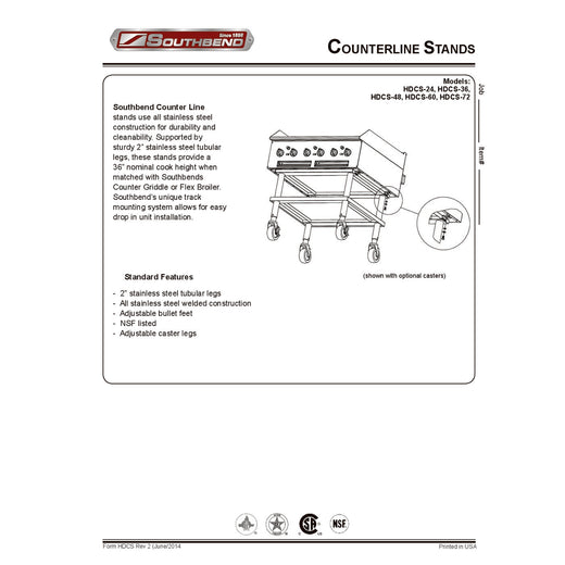 Spec Sheet