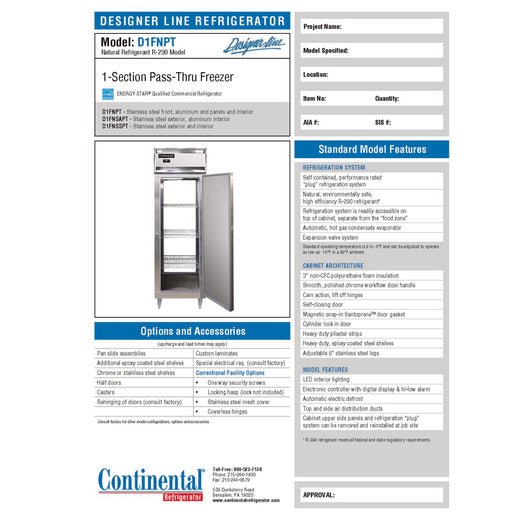 Spec Sheet