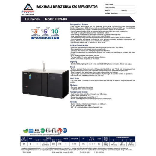 Spec Sheet