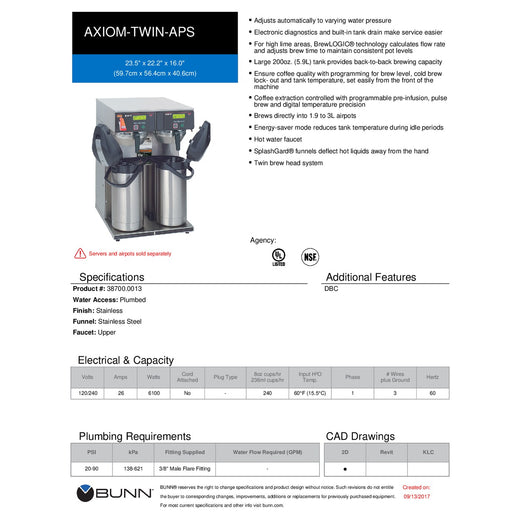 Spec Sheet