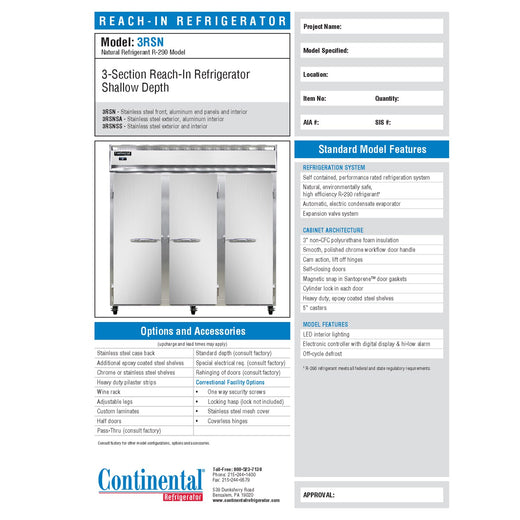 Spec Sheet