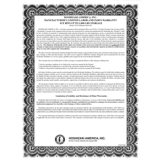 Warranty