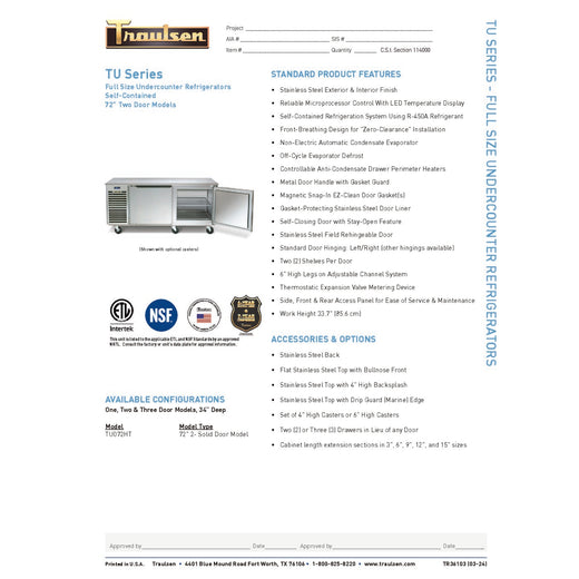 Spec Sheet