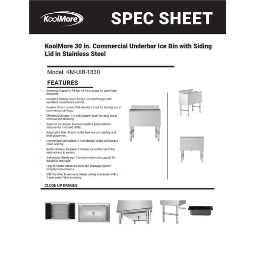 Spec Sheet