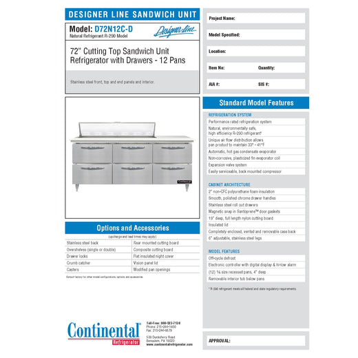 Spec Sheet