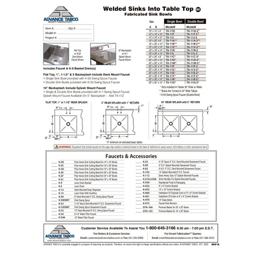 Spec Sheet
