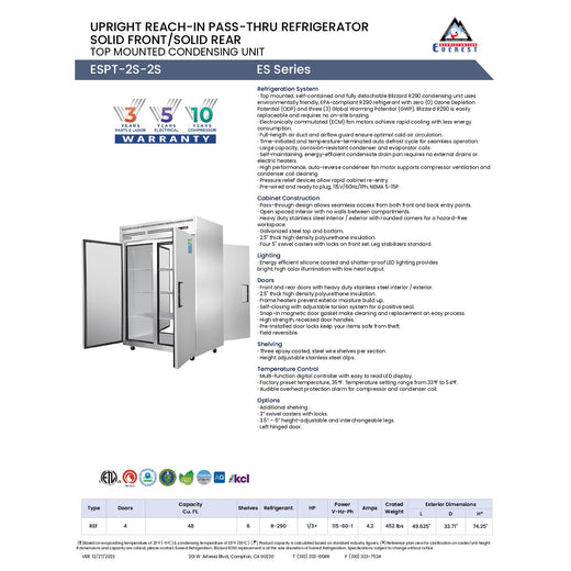 Spec Sheet