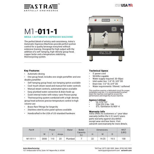 Spec Sheet