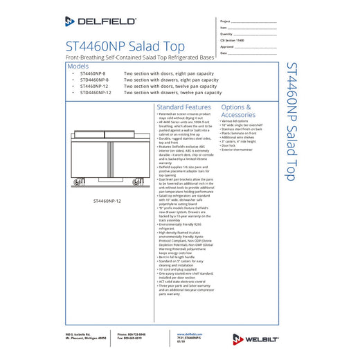 Spec Sheet