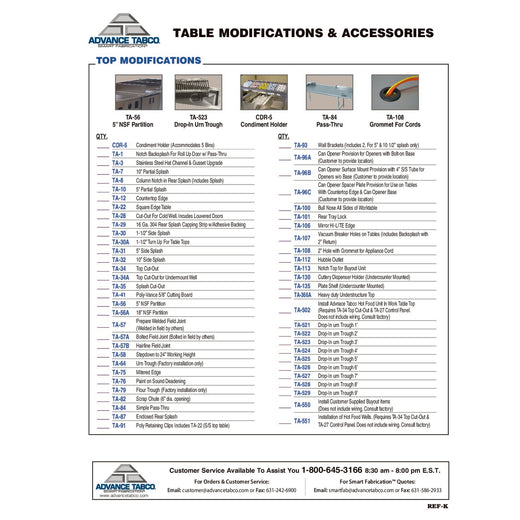 Spec Sheet