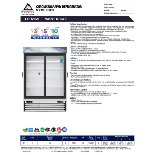 Spec Sheet