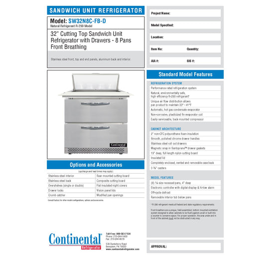 Spec Sheet