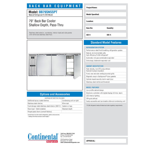 Spec Sheet