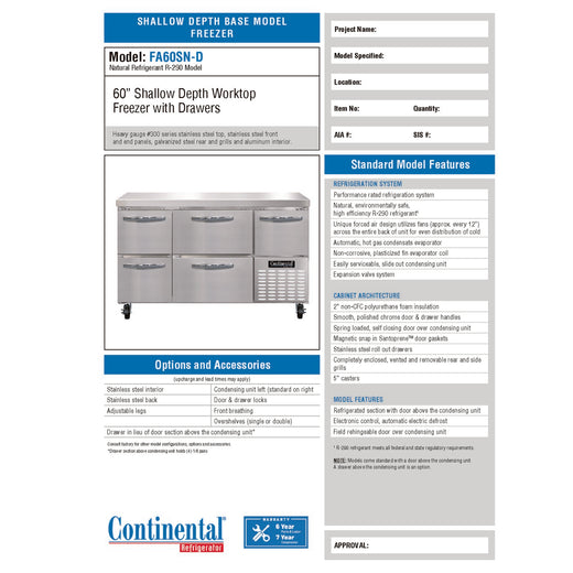 Spec Sheet