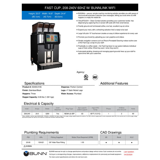 Spec Sheet