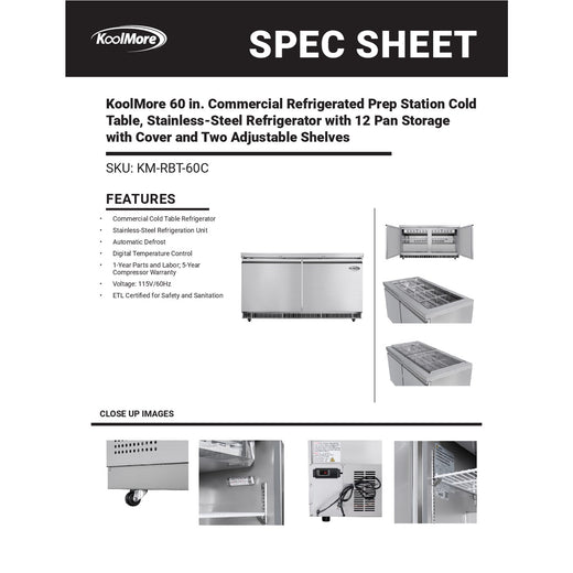 Spec Sheet