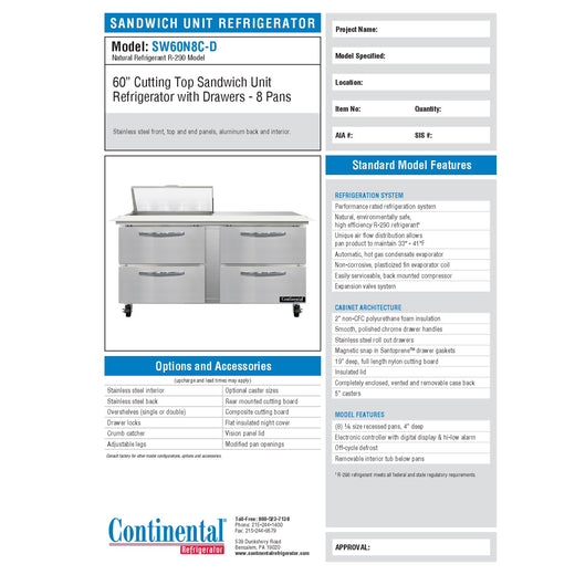 Spec Sheet