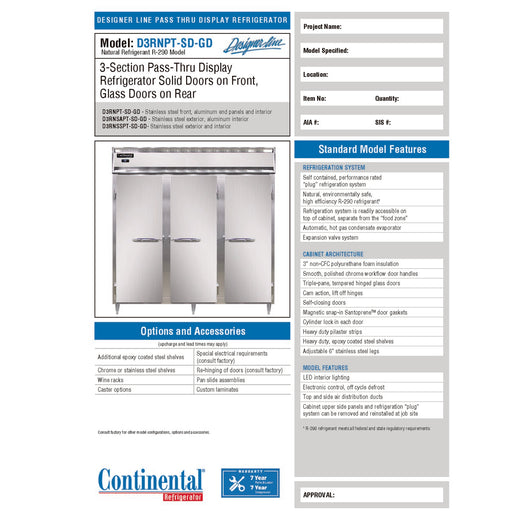 Spec Sheet