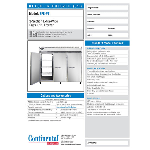 Spec Sheet