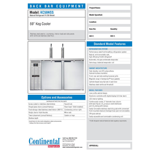 Spec Sheet
