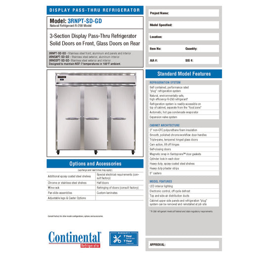 Spec Sheet