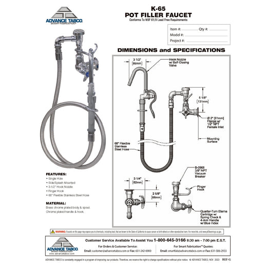 Spec Sheet