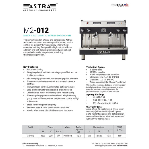 Spec Sheet