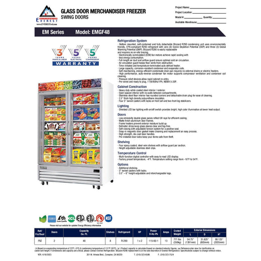 Spec Sheet