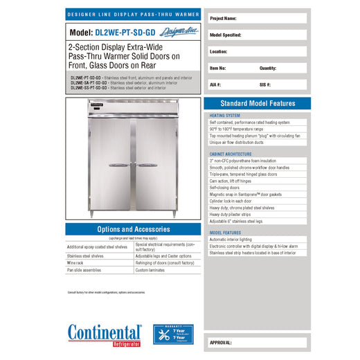 Spec Sheet